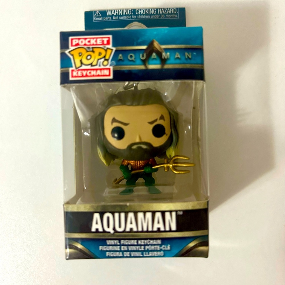 Funko Pocket Pop Vinyl Figure Keychain Aquaman